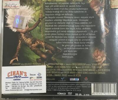 Arthur İle Minimoylar VCD Film VCD16431 - 2