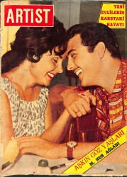 Artist Dergisi 19 Eylül 1961 Sayı: 61 - Türkan Şoray - Nurhan Nur - Muhterem Nur - Işın Kaan - Efgan Efekan - Suphi Kaner NDR96621 - Gökçekoleksiyon