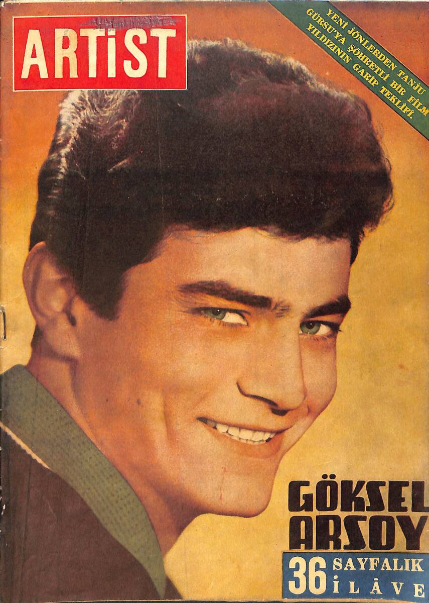 Artist Dergisi 19 Haziran 1962 Sayı: 100 - Nurhan Nur - Behiye Aksoy - Ekrem Bora NDR96629 - 1