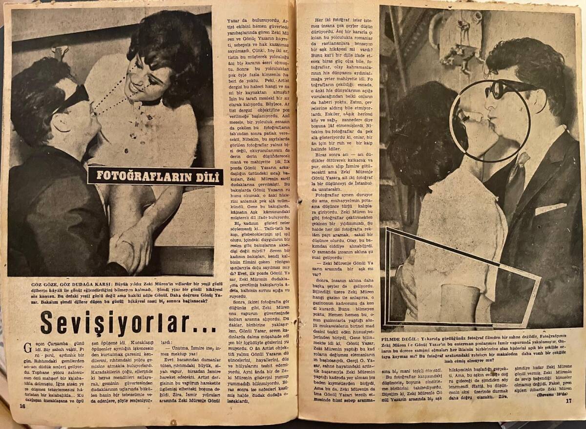 Artist Dergisi 2 Ekim 1961 Sayı 63 - Zeki Müren İle Gönül Yazar'ın Enteresan Pozları - Nilüfer Sezer Ayrılıyor NDR90791 - 2