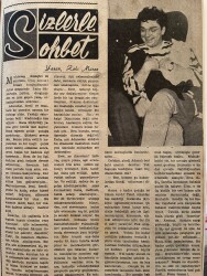 Artist Dergisi 2 Ekim 1961 Sayı 63 - Zeki Müren İle Gönül Yazar'ın Enteresan Pozları - Nilüfer Sezer Ayrılıyor NDR90791 - 3
