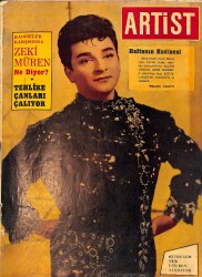 Artist Dergisi 21 Kasım 1961 Sayı: 70 - Zeki Müren, Arkadaşının Mezarının Başında Hüngür Hüngür Ağladı - Leyla Sayar - Türkan Şoray NDR96616 - Gökçekoleksiyon