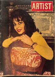 Artist Dergisi 22 Mayıs 1962 Sayı: 96 - Filiz Akın - Aysel Tanju - Meral Sayın - Fatma Girik - Ayhan Işık - Türkan Şoray NDR96619 - Gökçekoleksiyon