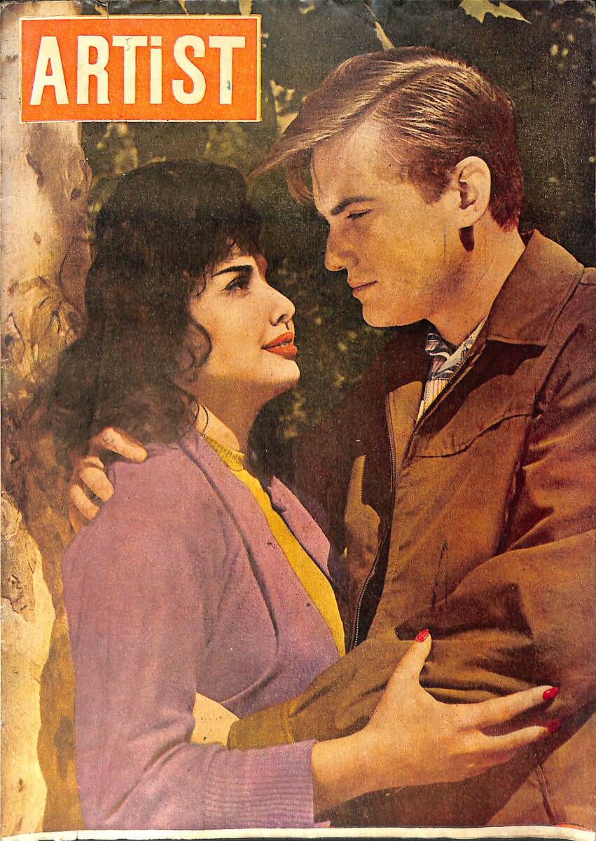 Artist Dergisi 24 Ekim 1961 Sayı: 66 - Kapak: Göksel Arsoy ve Serpil Gül - Ayhan Aydan - Sadri Alışık - Leyla Sayar - Zeki Müren - Türkan Şoray NDR96613 - 1