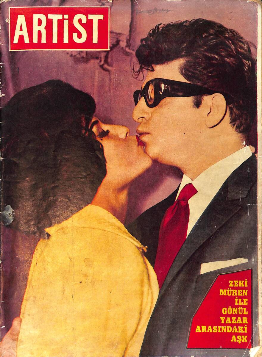 Artist Dergisi 9 Ekim 1961 Sayı: 64 - Zeki Müren ile Gönül Yazarın Arasındaki Aşk - Nurhan Nur - Fatma Girik - Ayhan Işık - Türkan Şoray - Münir Özkul NDR96614 - 1