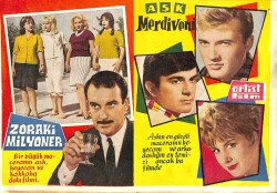 Artist Mecmuası Film Tanıtım Broşürü (Sahte Nikah, Zoraki Milyoner, Aşk Merdiveni, Korkunun Bedeli) NDR76051 - 3
