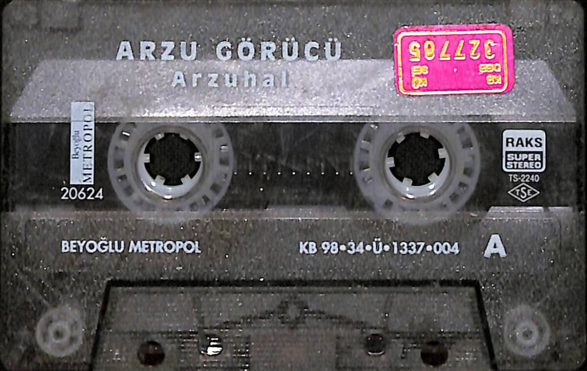 Arzu Görücü - Arzuhal Kaset (Kırmızı Bandrol - İkinci El) KST27783 - 1