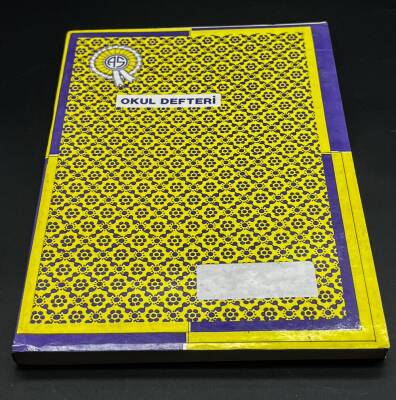 As Defter Sanayi Motifli Kareli Okul Defteri AOB3021 (N) - 1