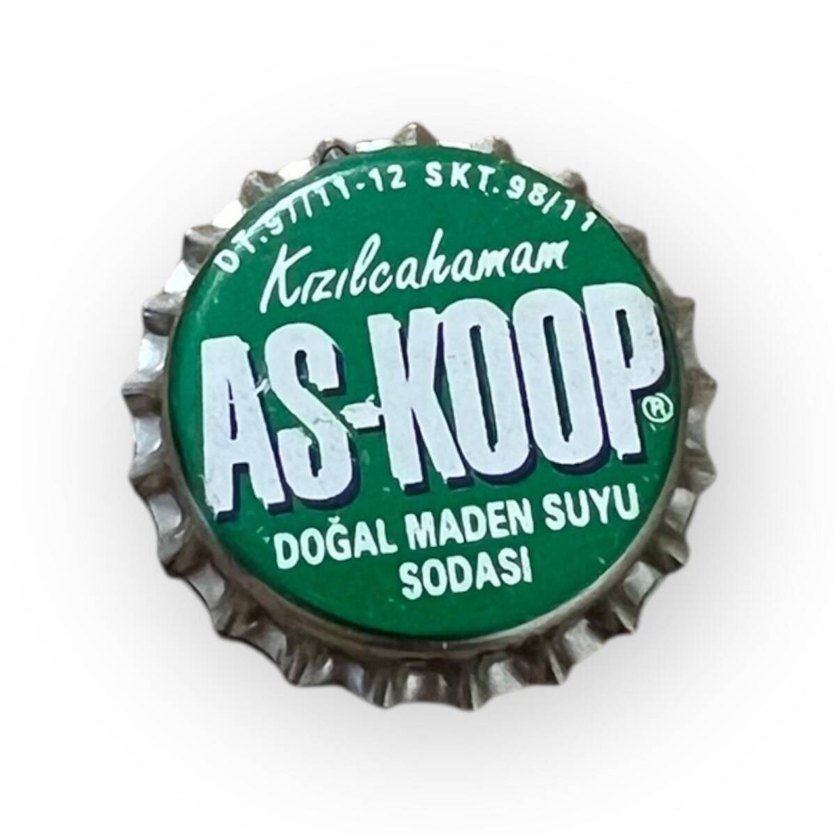 As-Koop Kıızılcahamam Maden Suyu SodasıGazoz Kapağı CMK9-AOB5207 - 1