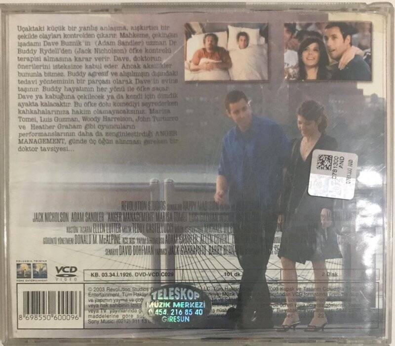 Asabiyim Anger Management VCD Film VCD4888 - 2