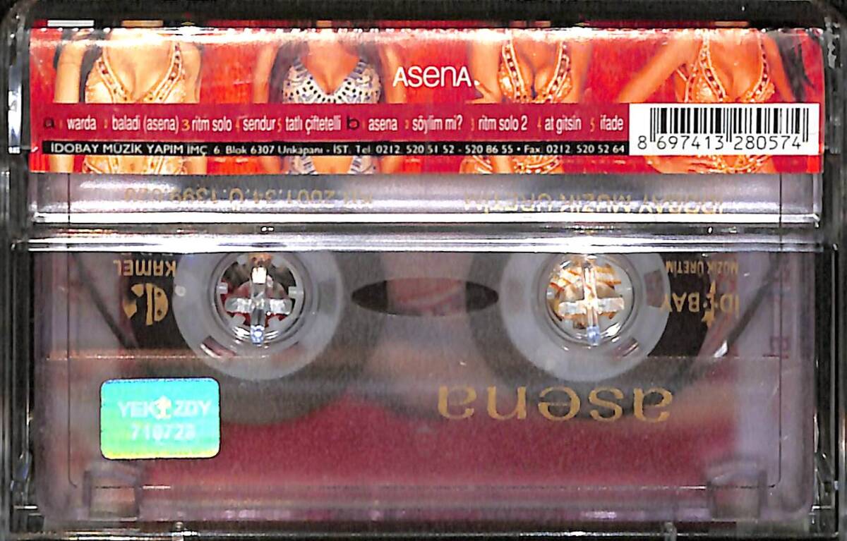  Asena - Warda Orijinal Kaset (İkinci El) KST31156 - 2