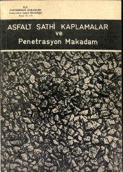 Asfalt Sathi Kaplamalar ve Penetrasyon Makadam NDR102097 - Gökçekoleksiyon