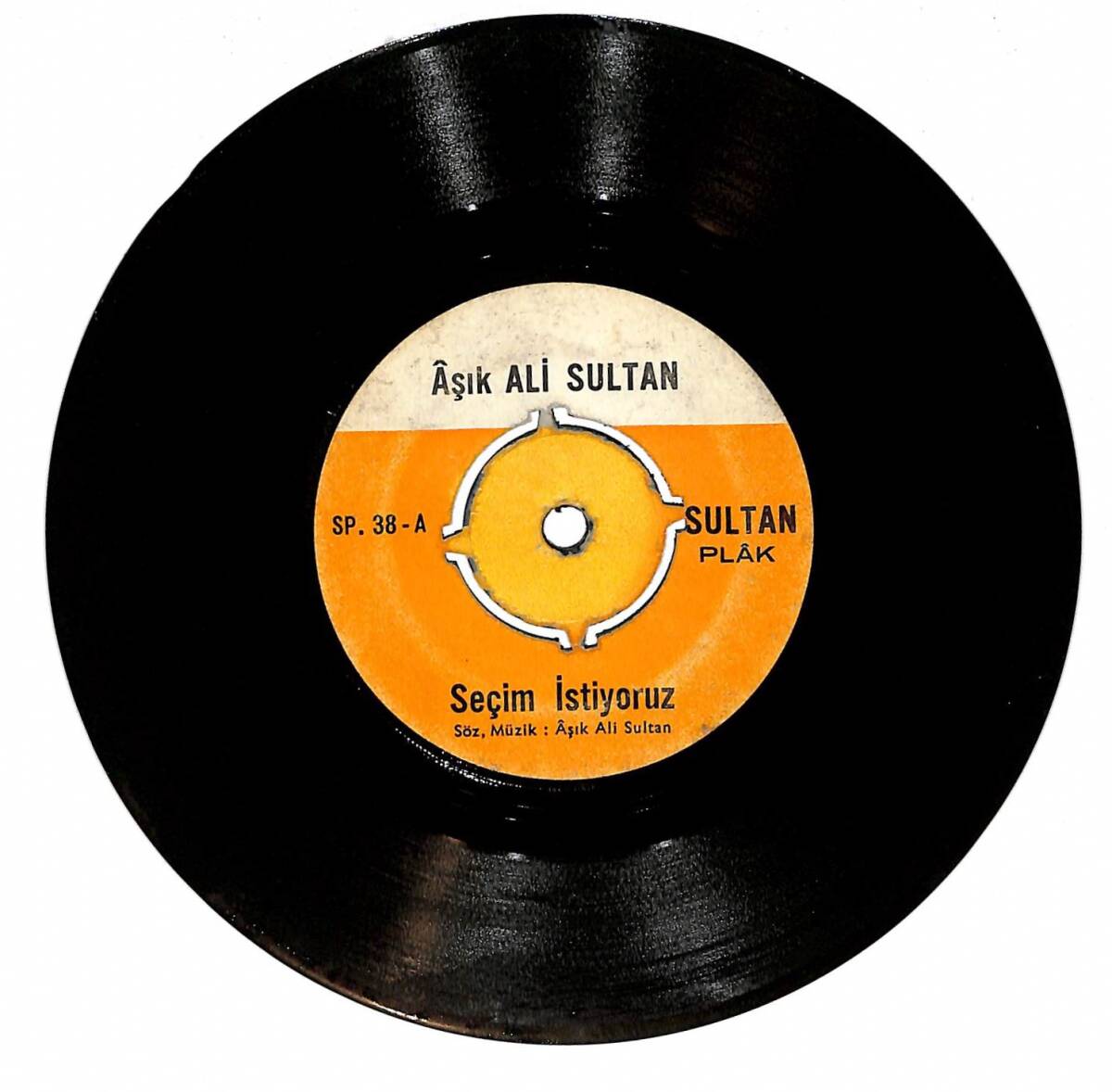 Aşık Ali Sultan – Selam Saldım Yare & Seçim İstiyoruz Plak (10/6.5) PLK26852 - 1