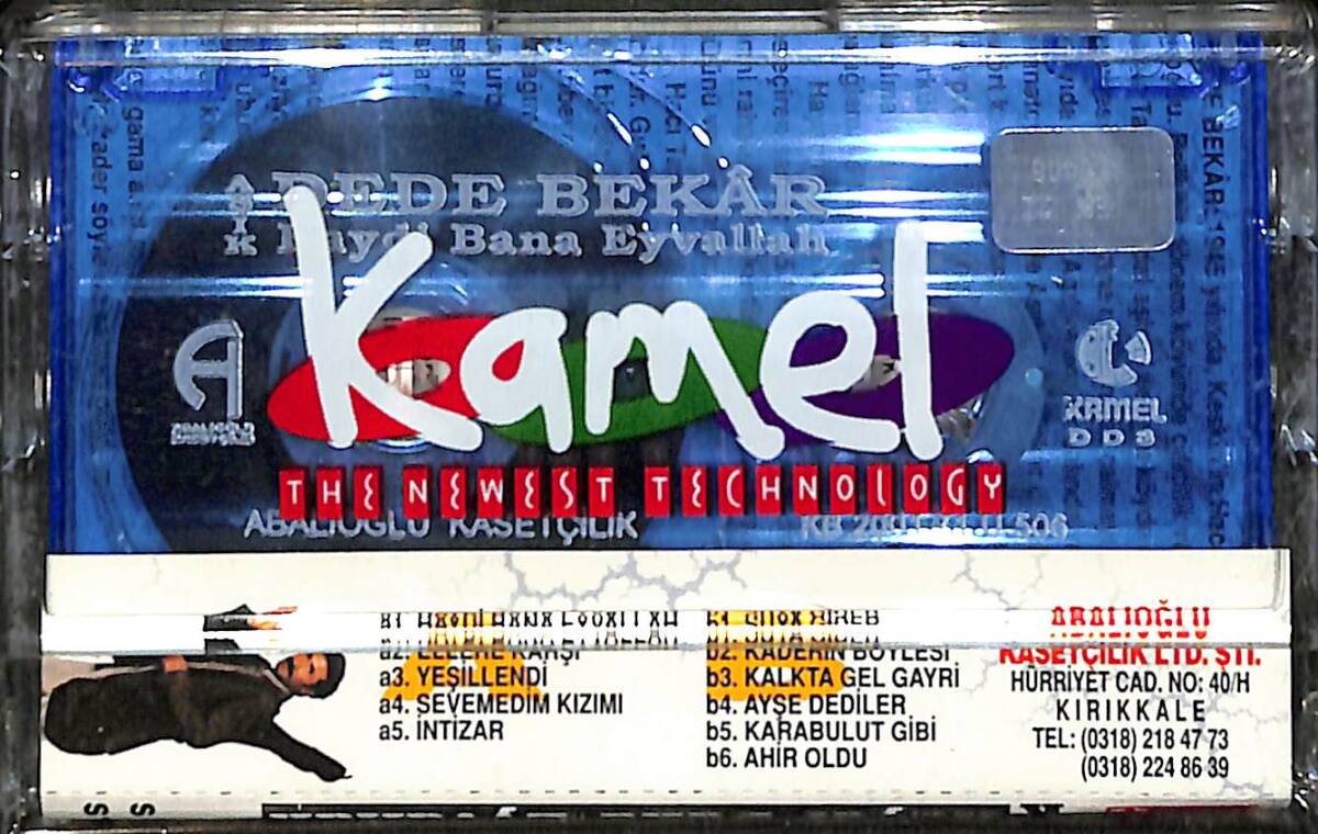 Aşık Dede Bekar - Haydi Bana Eyvallah Kaset (Sıfır Kaset) KST29078 - 2