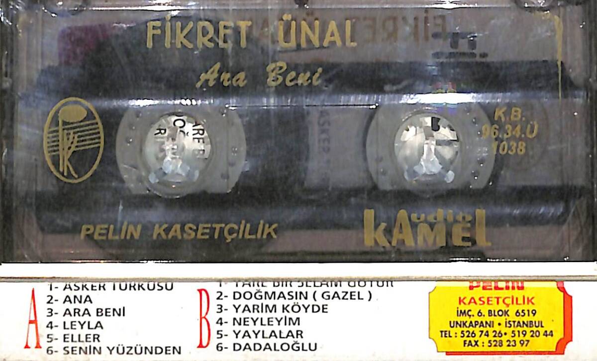 Asik Fikret Unal - Ara Beni Kaset (İkinci El) KST29230 - 2