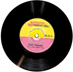 Mürüvvet Kekilli - Senin Yüzünden / İhanet Ettin Bana PLAK (10/6) PLK24771 - Gökçekoleksiyon