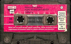 Aşık Mahzuni Şerif – Aburcubur Adam Orijinal Kaset (İkinci El) * Türküola Plakçılık - 1986 - Kağıt Baskı * 