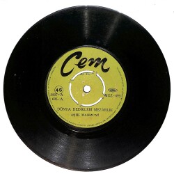 Aşık Mahzuni - Dünya Dedikleri Mezarlık / Nettim Ne Eyledim Plak (10/6) PLK25392 - Gökçekoleksiyon