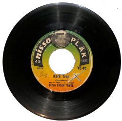 Urfalı Hasan Temel - Kara Tren / Sarı Saçlar Yele Estikçe Plak (10/6) PLK25390 - Gökçekoleksiyon