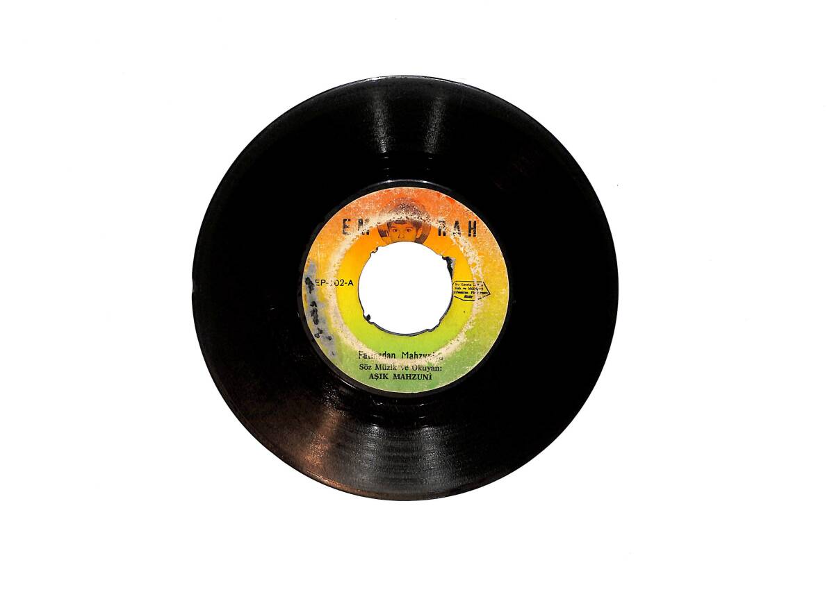 Aşık Mahzuni Şerif – Kardeşim Hakkıya / Fatmadan Mahzuniye 45'lik Plak (10/6) PLK26979 - 2