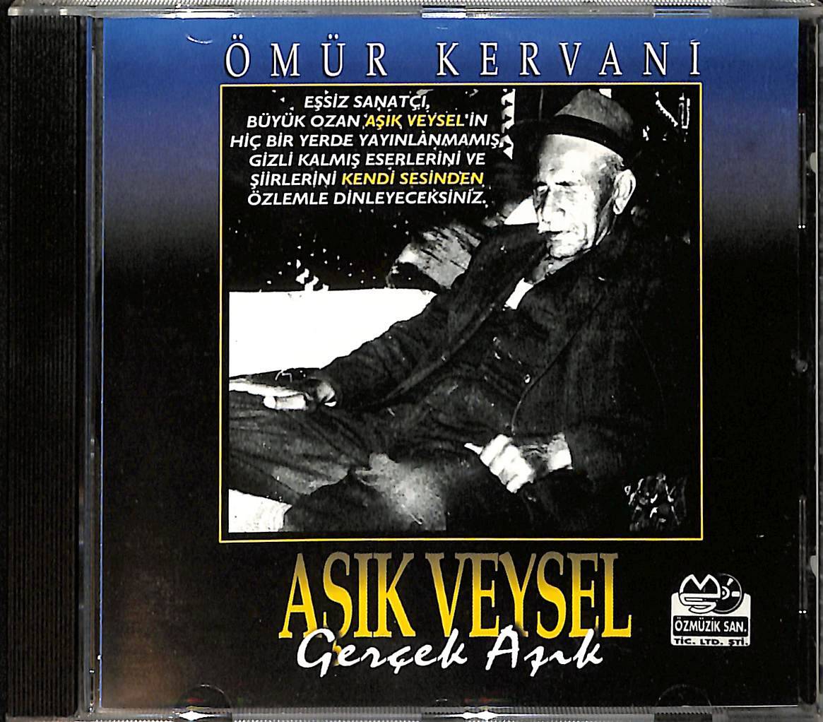 Aşık Veysel - Gerçek Aşık / Ömür Kervanı CD (İkinci El) CD3805 - 1
