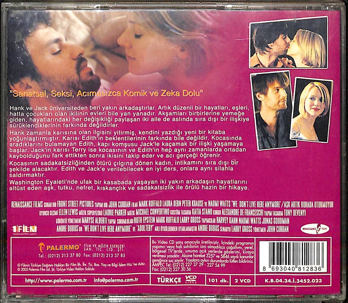 Aşk Artık Burada Oturmuyor - We Don't Live Here Anymore (2004) Orjinal VCD Film VCD28260 - 2