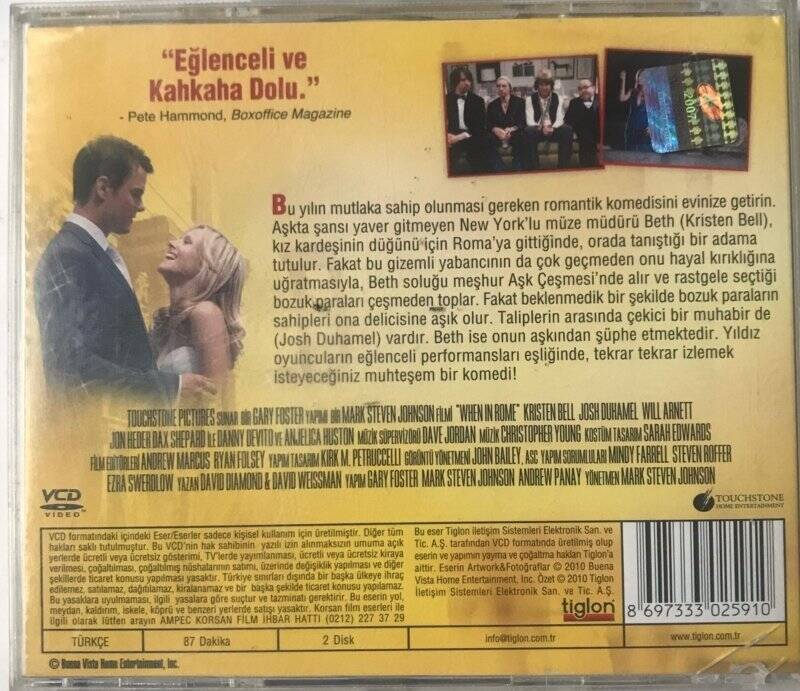 Aşk Çeşmesi VCD Film VCD4557 - 2
