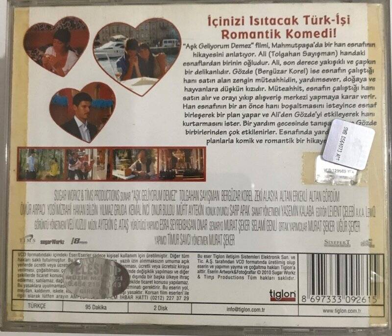 Aşk Geliyorum Demez VCD Film VCD5301 - 2