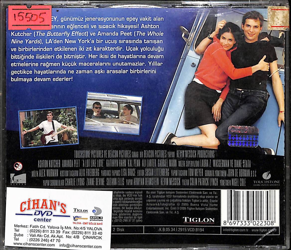 Aşk Gibi Bir Şey - A Lot Like Love VCD Film (İkinci El) VCD27803 - 2