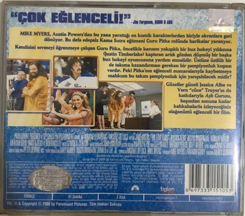 Aşk Gurusu VCD Film VCD4829 - 2