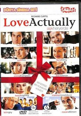 Aşk Heryerde - Love Actually DVD Film (İkinci El) DVD1907 - 1