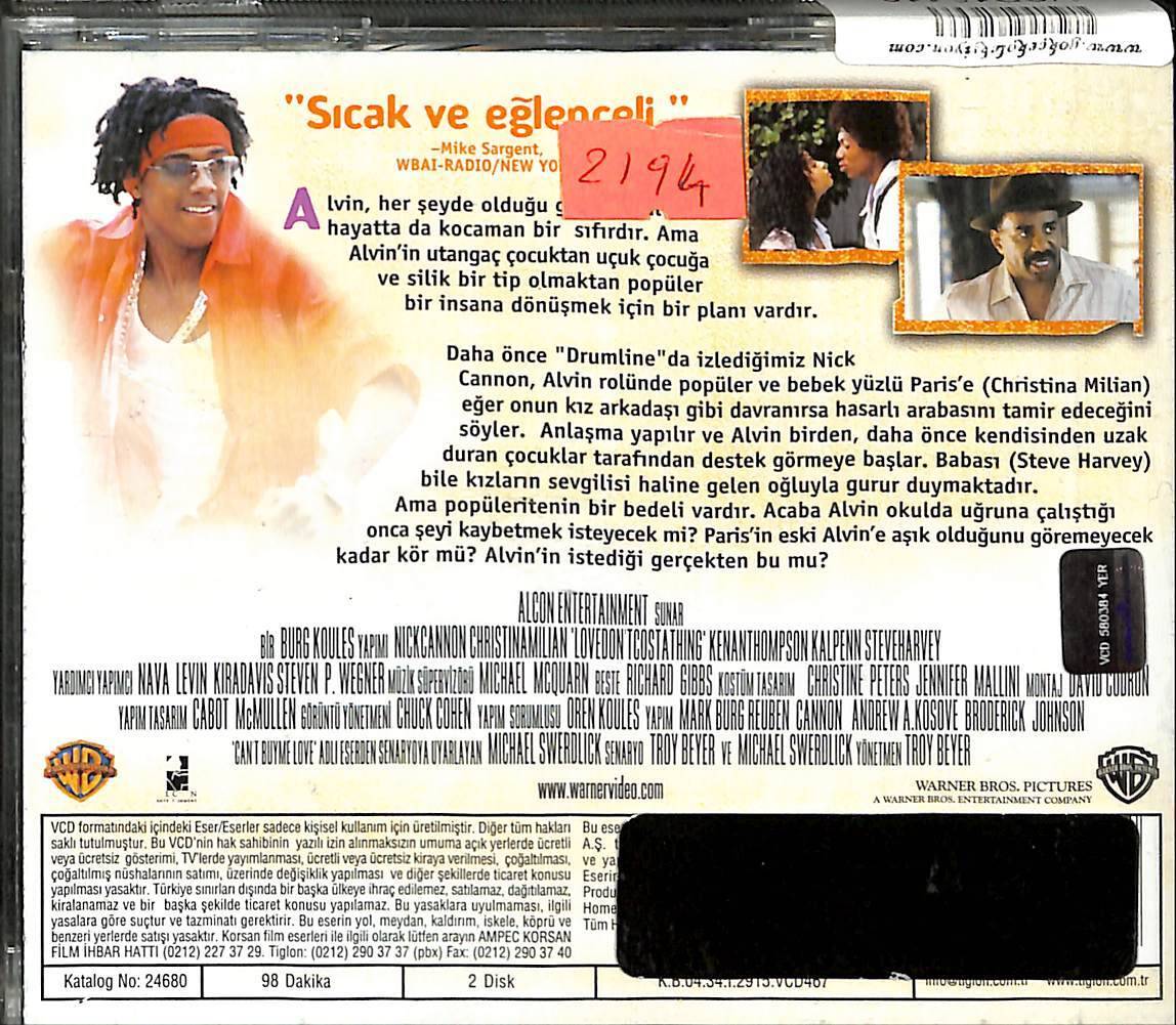 Aşk İçin Değer VCD Film VCD15642 - 2