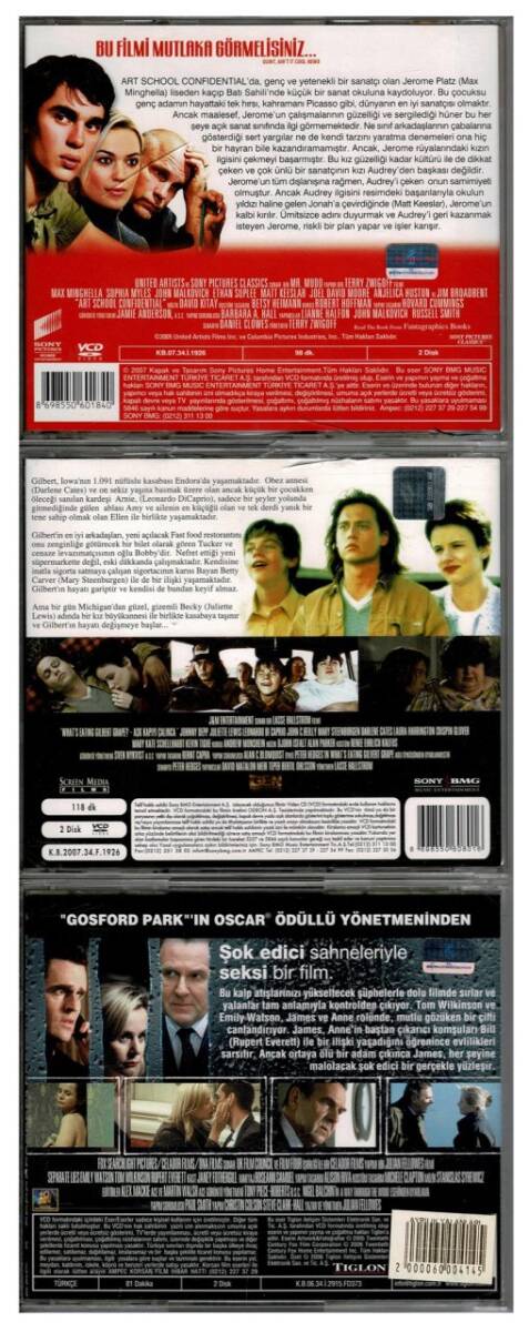 Aşk Kapıyı Çalınca Jeromeun Planı Ayrılık Yalanları 3 Adet VCD Film VCD224 - 2