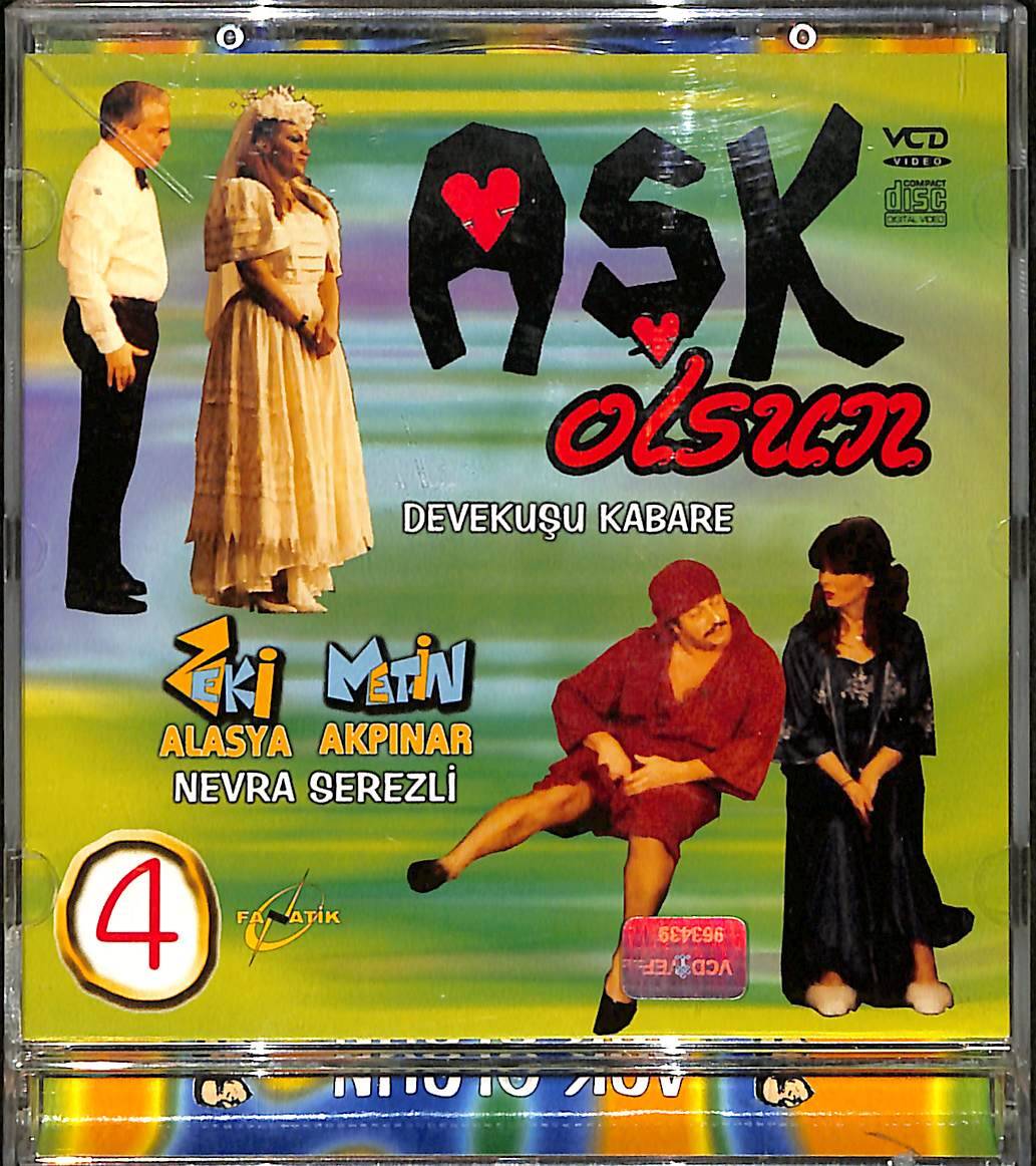 Aşk Olsun - Devekuşu Kabare Tiyatrosu (1985) Orijinal VCD Film VCD29012 - 1