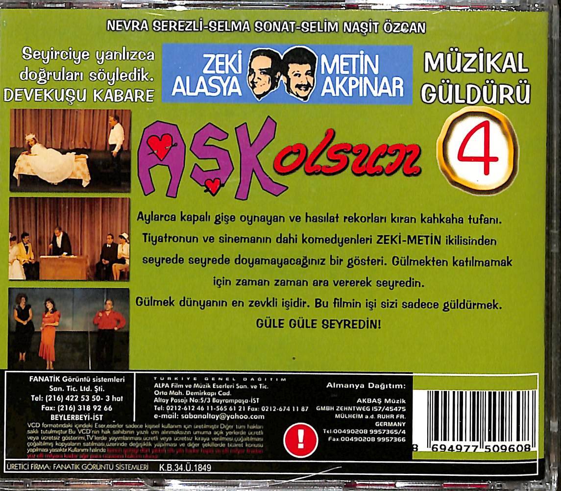 Aşk Olsun - Devekuşu Kabare Tiyatrosu (1985) Orijinal VCD Film VCD29012 - 2