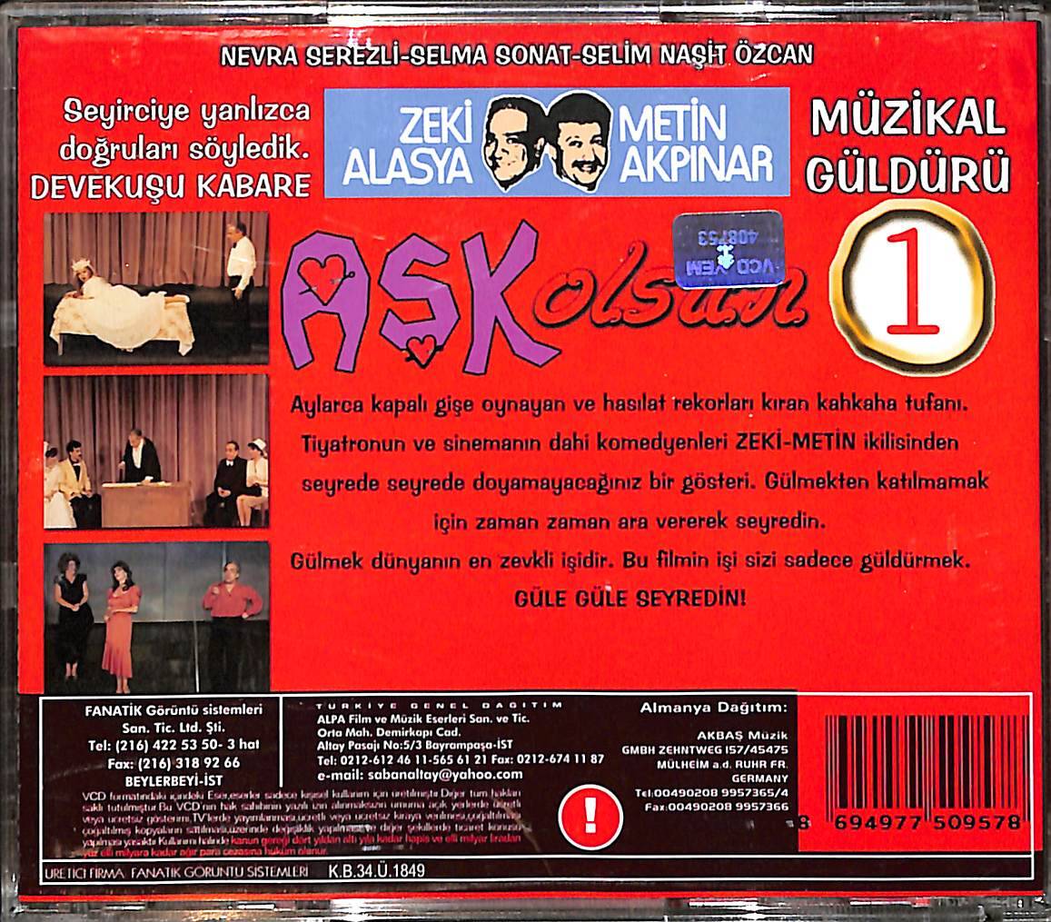Aşk Olsun - Devekuşu Kabare Tiyatrosu 1.Bölüm (1985) Orijinal VCD Film VCD29015 - 2