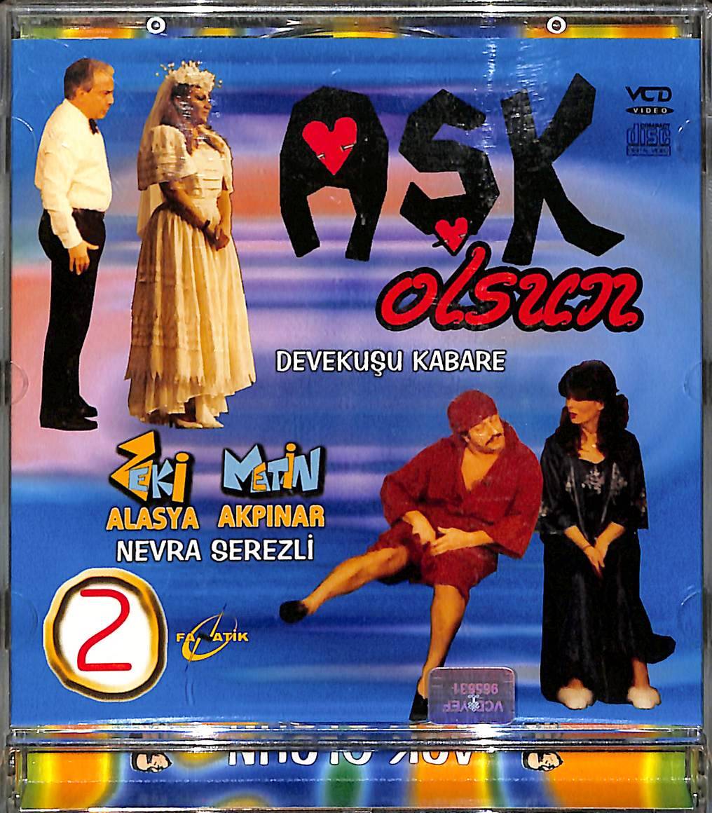 Aşk Olsun - Devekuşu Kabare Tiyatrosu 2.Bölüm (1985) Orijinal VCD Film VCD29014 - 1