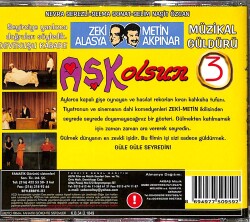 Aşk Olsun - Devekuşu Kabare Tiyatrosu 3.Bölüm (1985) Orijinal VCD Film VCD29013 - 2