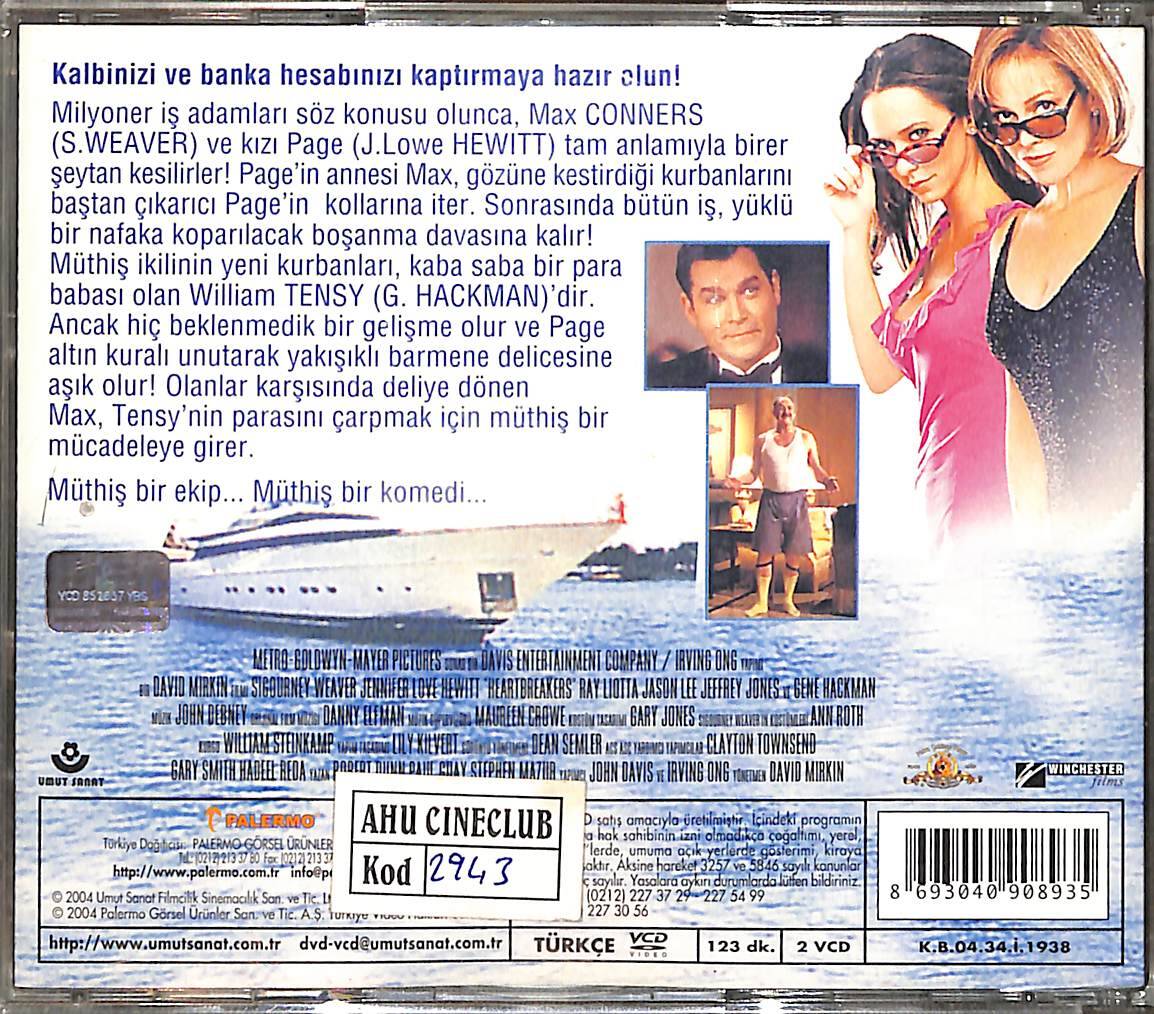 Aşk Oyunları - Heartbreakers (2001) Orijinal VCD Film VCD28697 - 2