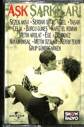 Aşk Şarkıları - Sezen Aksu/Serdar Ortaç/İzel/Yaşar Çelik Orijinal Kaset (İkinci El) KST30369 - Gökçekoleksiyon