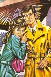 Aşk Temalı Pop Art Kartpostal KRT18390 - Gökçekoleksiyon