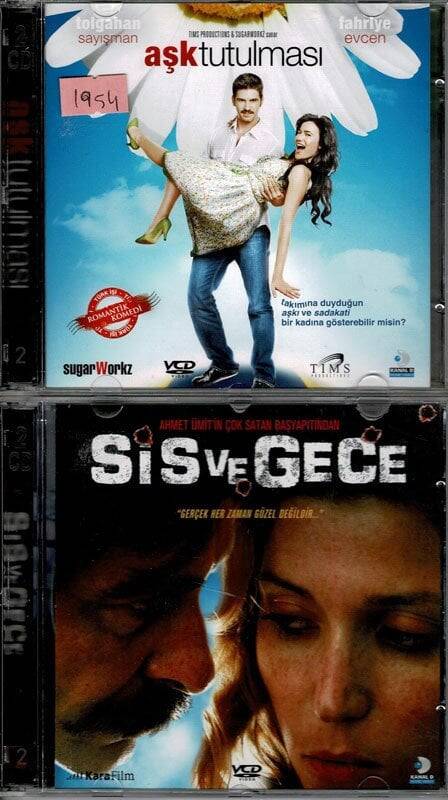 Aşk Tutulması Sis ve Gece - 2 Adet VCD Film VCD335 - 1