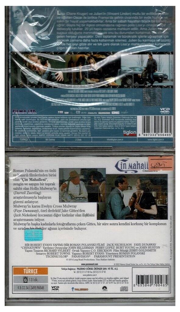 Aşk Uğruna Çin Mahallesi - 2 Adet VCD Film VCD1106 - 2