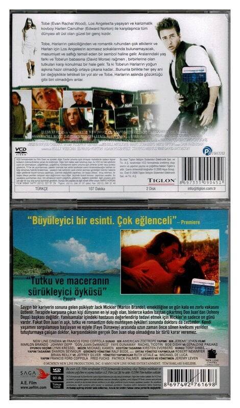 Aşk Vadisi Don Juan - 2 Adet VCD Film VCD513 - 2