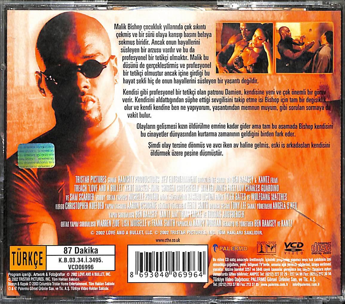 Aşk ve Kurşun - Love and a Bullet (1992) Orijinal VCD Film ' Treach ' VCD27984 - 2