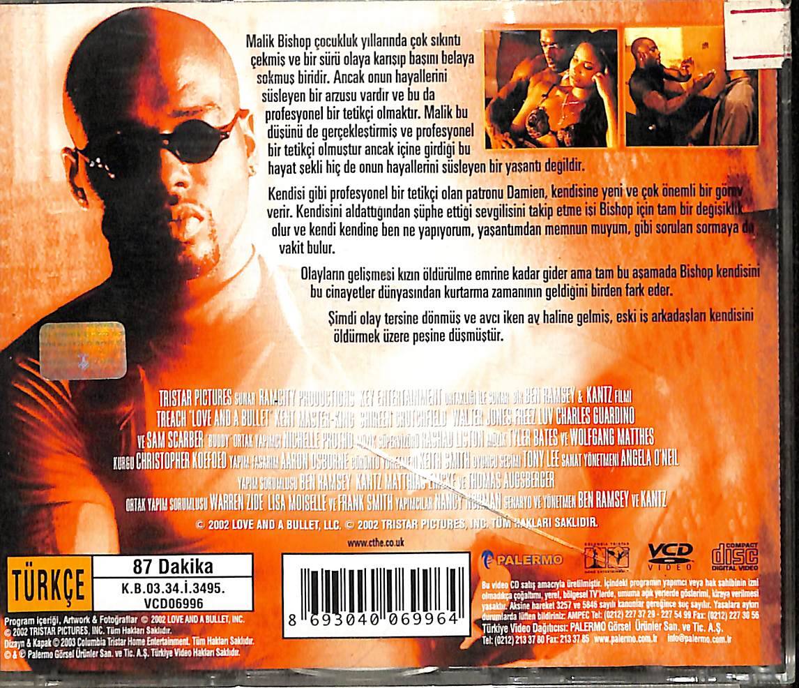 Aşk Ve Kurşun VCD Film (İkinci El) VCD27545 - 2