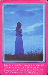 Aşk ve Sevgi Temalı Kartpostal KRT3829 - Gökçekoleksiyon