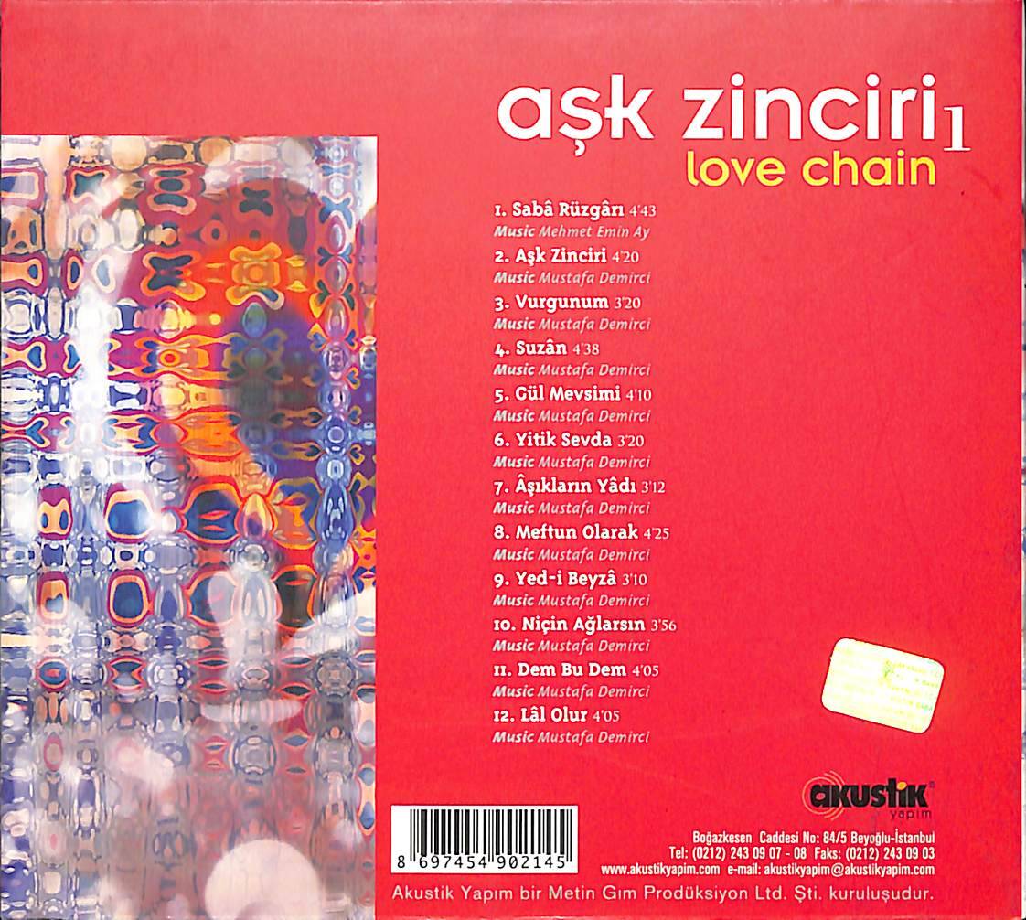 Aşk Zinciri 1 - Love Chain CD (İkinci El) CD5346 - 2