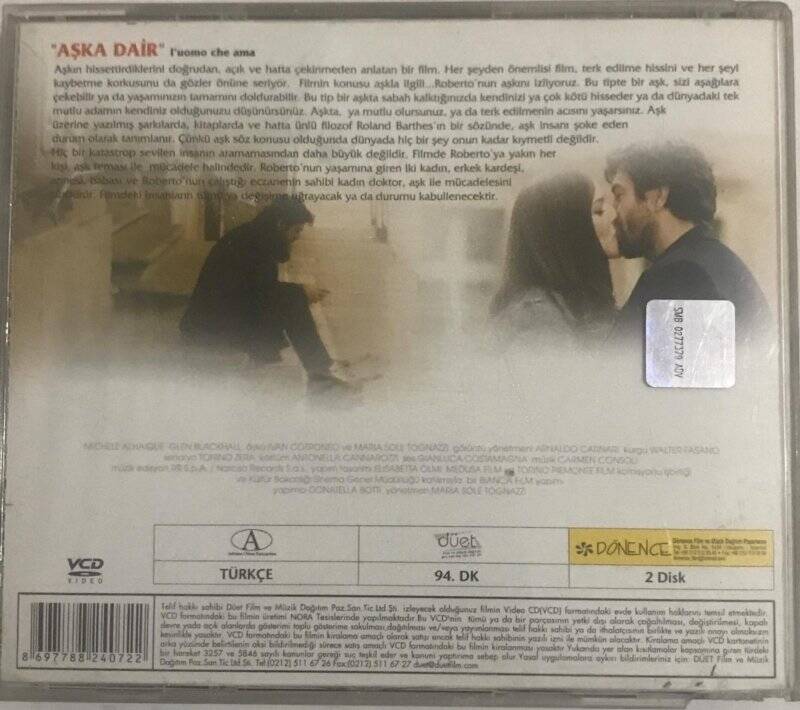 Aşka Dair VCD Film VCD6915 - 2