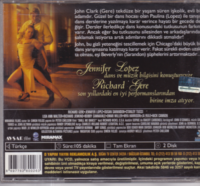 Aşka Davet Jennifer Lopez VCD Film VCD10771 - 2
